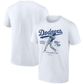 White Shohei Ohtani Los Angeles Dodgers 6 for 6 T-Shirt