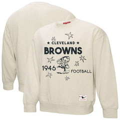 Women's Shooting Stars Pullover Sweatshirt - Cleveland Browns Pullover