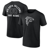 Personalized Name & Number Monochrome T-Shirt - Atlanta Falcons T-shirts