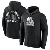 Personalized Name & Number Pullover Hoodie - Cleveland Browns Hoodies