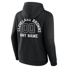 Personalized Name & Number Pullover Hoodie - Cleveland Browns Hoodies
