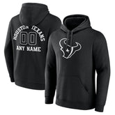 Personalized Name & Number Pullover Hoodie - Houston Texans Hoodies