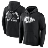 Personalized Name & Number Pullover Hoodie - Kansas City Chiefs Hoodies