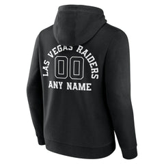 Personalized Name & Number Pullover Hoodie - Las Vegas Raiders Hoodies