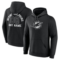 Personalized Name & Number Pullover Hoodie - Miami Dolphins Hoodies