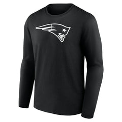 Personalized Name & Number Monochrome Long Sleeve T-Shirt - New England Patriots T-shirts