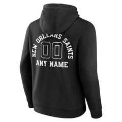 Personalized Name & Number Pullover Hoodie - New Orleans Saints Hoodies