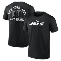 Personalized Name & Number Monochrome T-Shirt - New York Jets T-shirts