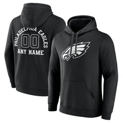 Personalized Name & Number Pullover Hoodie - Philadelphia Eagles Hoodies