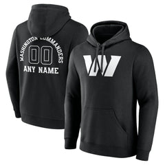 Personalized Name & Number Pullover Hoodie - Washington Commanders Hoodies