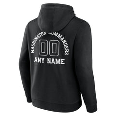 Personalized Name & Number Pullover Hoodie - Washington Commanders Hoodies