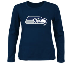 Women's Plus Size Long Sleeve T-Shirt - Seattle Seahawks T-shirts