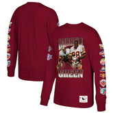 Darrell Green Player Graphic Long Sleeve T-Shirt - Washington Commanders T-shirts