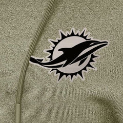 Antigua Women's Justice Pullover Hoodie - Miami Dolphins Hoodies