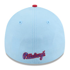 Light Blue/Red Pittsburgh Pirates New Era 2025 Fourth of July 39THIRTY Flex Hat