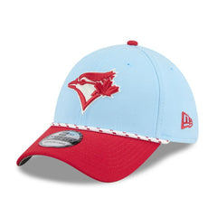 Light Blue/Red Toronto Blue Jays New Era 2025 Canada Day 39THIRTY Flex Hat