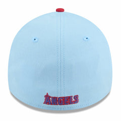 Light Blue/Red Los Angeles Angels New Era 2025 Fourth of July 39THIRTY Flex Hat
