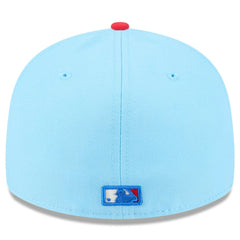 Light Blue/Red San Diego Padres New Era 2025 Fourth of July Low Profile 59FIFTY Fitted Hat