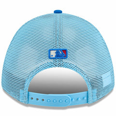 Light Blue/Blue Colorado Rockies New Era 2025 Fourth of July 9FORTY A-Frame M-Crown Adjustable Trucker Hat