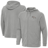 Antigua Effortless Full-Zip Hoodie Jacket - Denver Broncos Hoodies