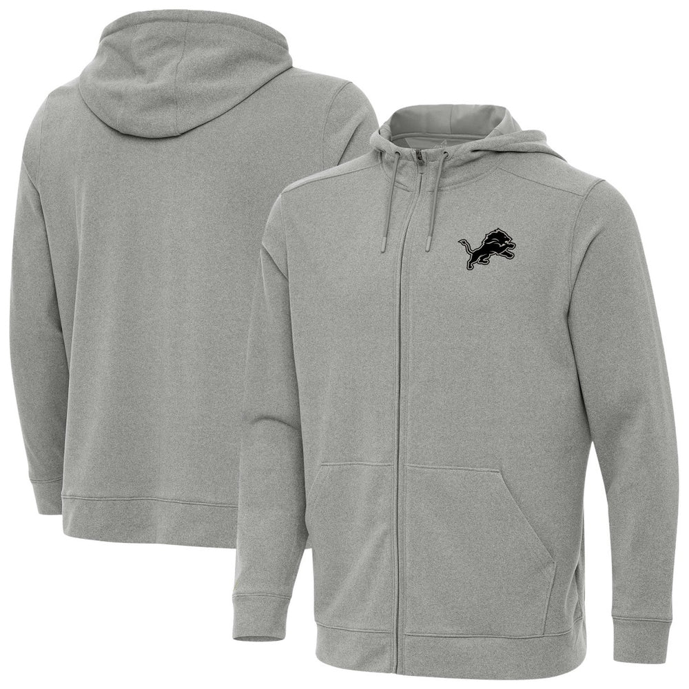 Antigua Effortless Full-Zip Hoodie Jacket - Detroit Lions Hoodies