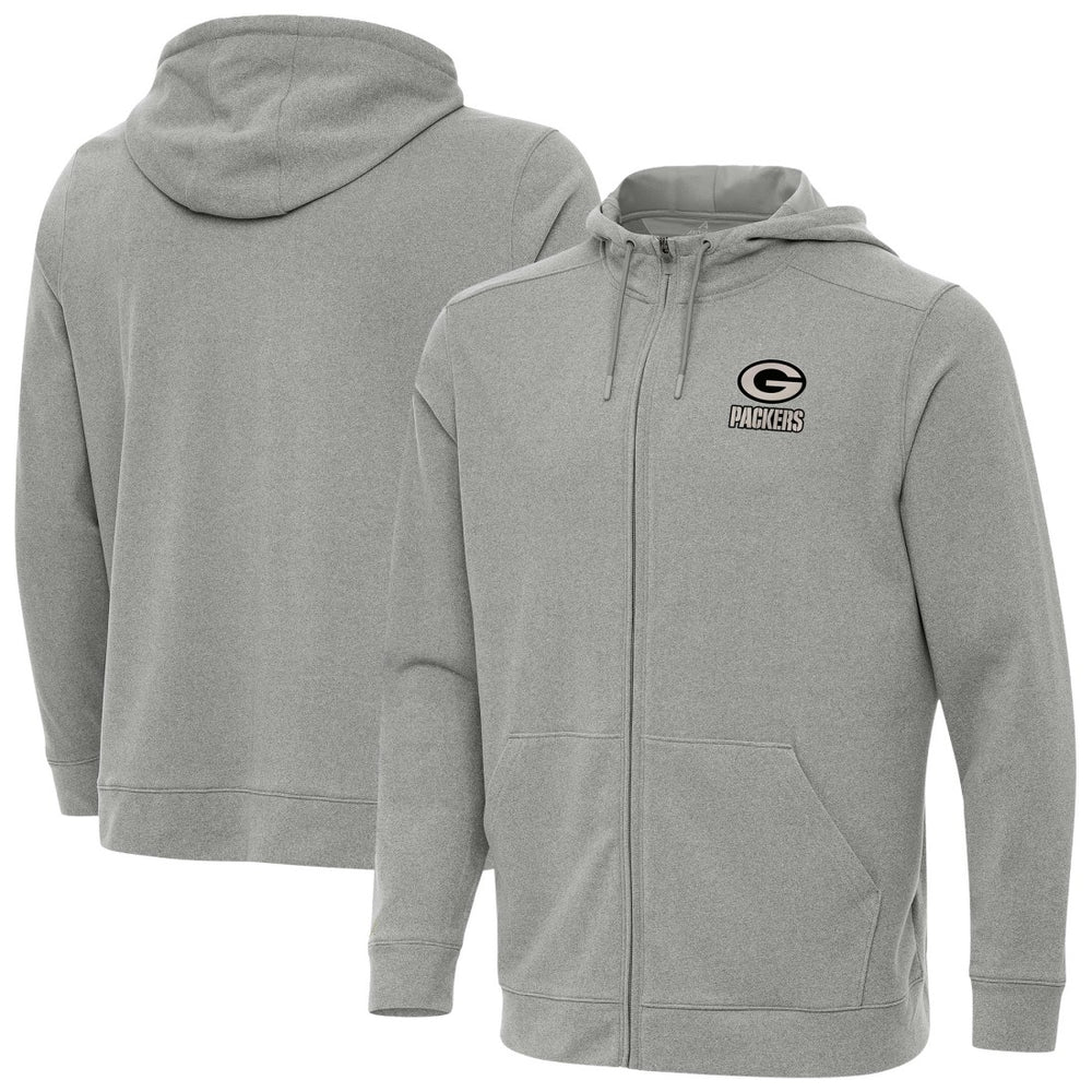 Antigua Effortless Full-Zip Hoodie Jacket - Green Bay Packers Hoodies