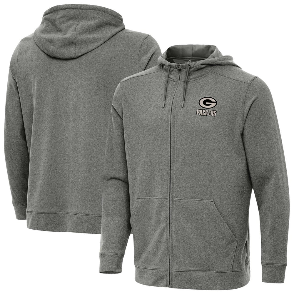 Antigua Effortless Full-Zip Hoodie Jacket - Green Bay Packers Hoodies