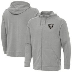 Antigua Effortless Full-Zip Hoodie Jacket - Las Vegas Raiders Hoodies