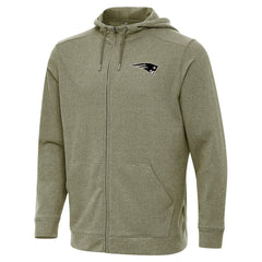 Antigua Effortless Full-Zip Hoodie Jacket - New England Patriots Hoodies