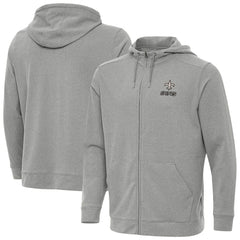 Antigua Effortless Full-Zip Hoodie Jacket - New Orleans Saints Hoodies
