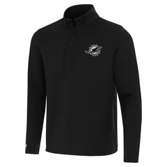 Antigua Insider Quarter-Zip Jacket - Miami Dolphins Jackets