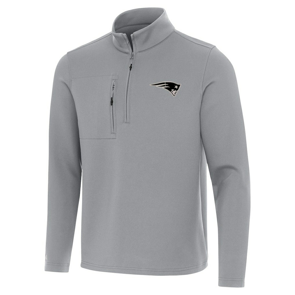 Antigua Insider Quarter-Zip Jacket - New England Patriots Jackets