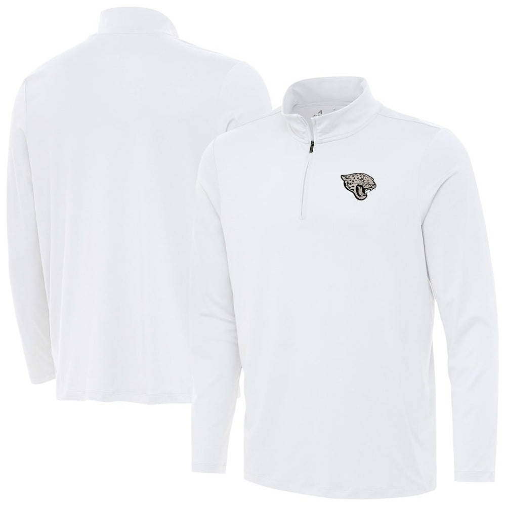 Antigua Reprocess Quarter-Zip Top - Jacksonville Jaguars Tops