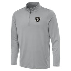 Antigua Reprocess Quarter-Zip Top - Las Vegas Raiders Tops