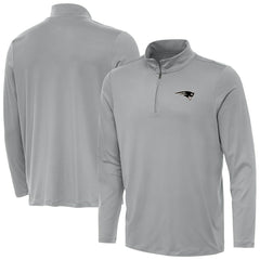 Antigua Reprocess Quarter-Zip Top - New England Patriots Tops