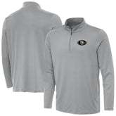 Antigua Reprocess Quarter-Zip Top - San Francisco 49ers Tops