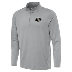 Antigua Reprocess Quarter-Zip Top - San Francisco 49ers Tops