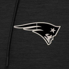Antigua Spikes Raglan Quarter-Zip Hoodie - New England Patriots Hoodies
