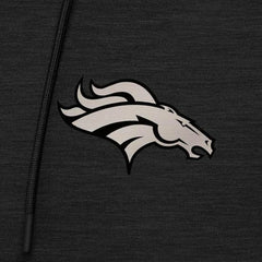 Antigua Spikes Raglan Quarter-Zip Hoodie - Denver Broncos Hoodies