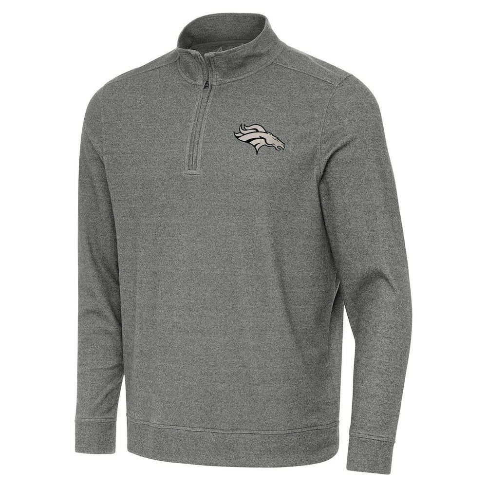 Antigua Subtle Quarter-Zip Top - Denver Broncos Tops