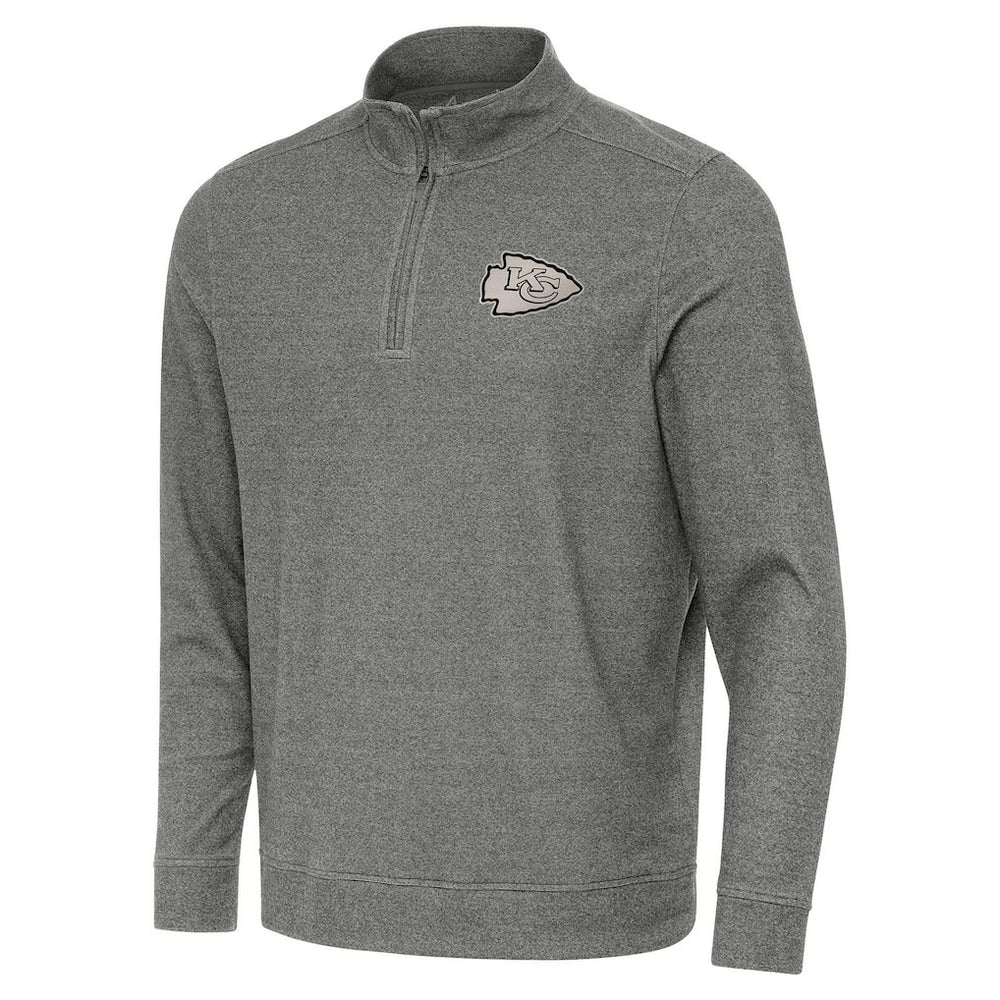 Antigua Subtle Quarter-Zip Top - Kansas City Chiefs Tops
