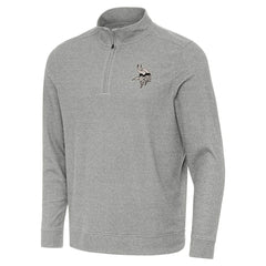 Antigua Subtle Quarter-Zip Top - Minnesota Vikings Tops
