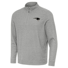 Antigua Subtle Quarter-Zip Top - New England Patriots Tops