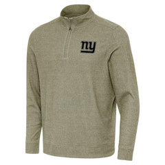Antigua Subtle Quarter-Zip Top - New York Giants Tops