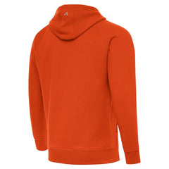 Antigua Brushed Carbon Victory Pullover Hoodie - Cincinnati Bengals Hoodies