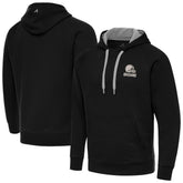 Antigua Brushed Carbon Victory Pullover Hoodie - Cleveland Browns Hoodies