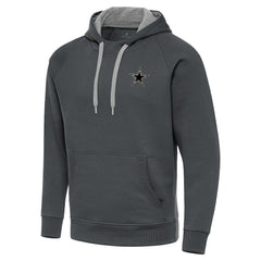 Antigua Brushed Carbon Victory Pullover Hoodie - Dallas Cowboys Hoodies