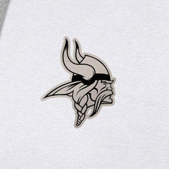 Antigua Brushed Carbon Victory Pullover Hoodie - Minnesota Vikings Hoodies