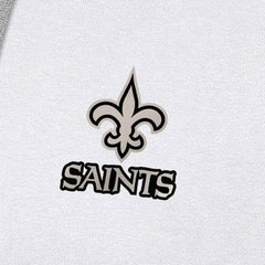 Antigua Brushed Carbon Victory Pullover Hoodie - New Orleans Saints Hoodies