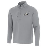 Antigua Insider Quarter-Zip Top - Philadelphia Eagles Tops